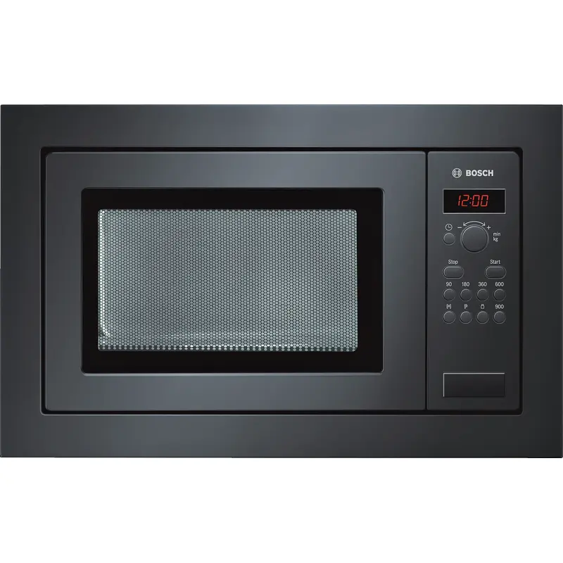 Bosch HMT84M661B - Black 25L Microwave - Built-In - 600 W
