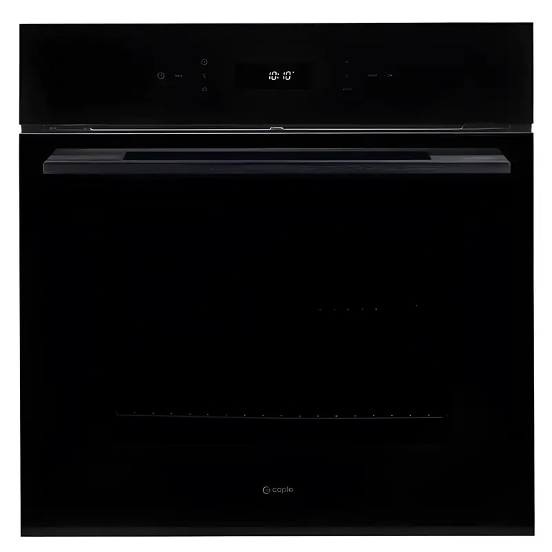 Caple C2101BG - Black Glass Single Oven - 67L Capacity - A Energy Rating