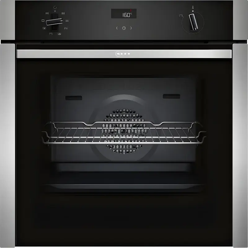NEFF B4ACF1AN3B - Stainless Steel Single Oven - 71L Built-In - A+ Energy