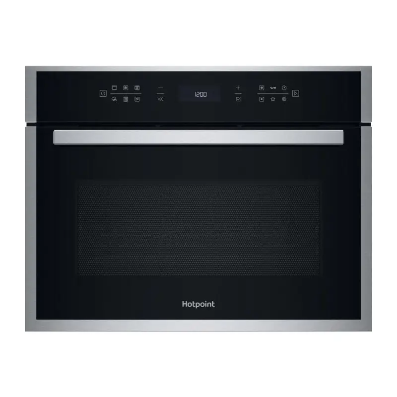 Hotpoint HCW6O7HTSXUK - Inox Built-In Microwave - 53L Capacity - 950W