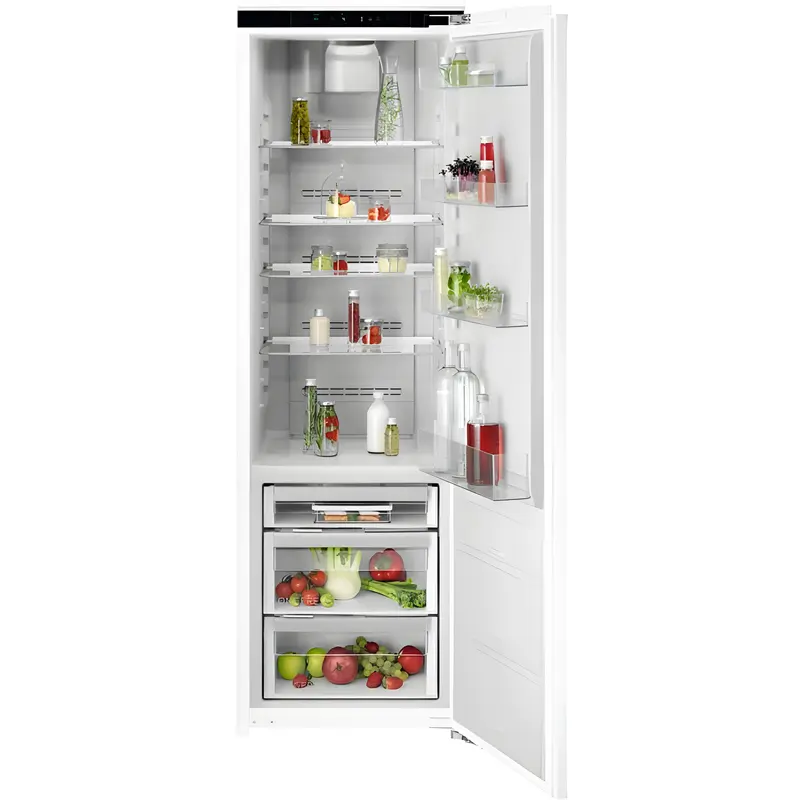 AEG NSK9Z181EC - White Built-In Larder Fridge - 274L - E Rated