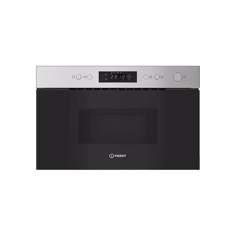 Indesit IMK12XUK - Stainless Steel Built-In Microwave - 22L Capacity