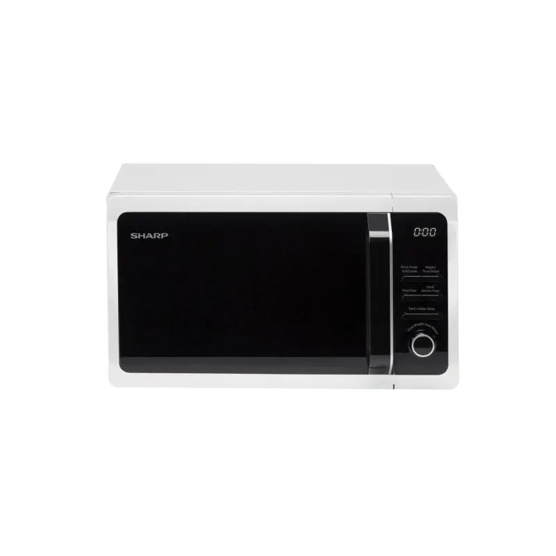 Sharp R664WM - White 20L Freestanding Microwave - 800W