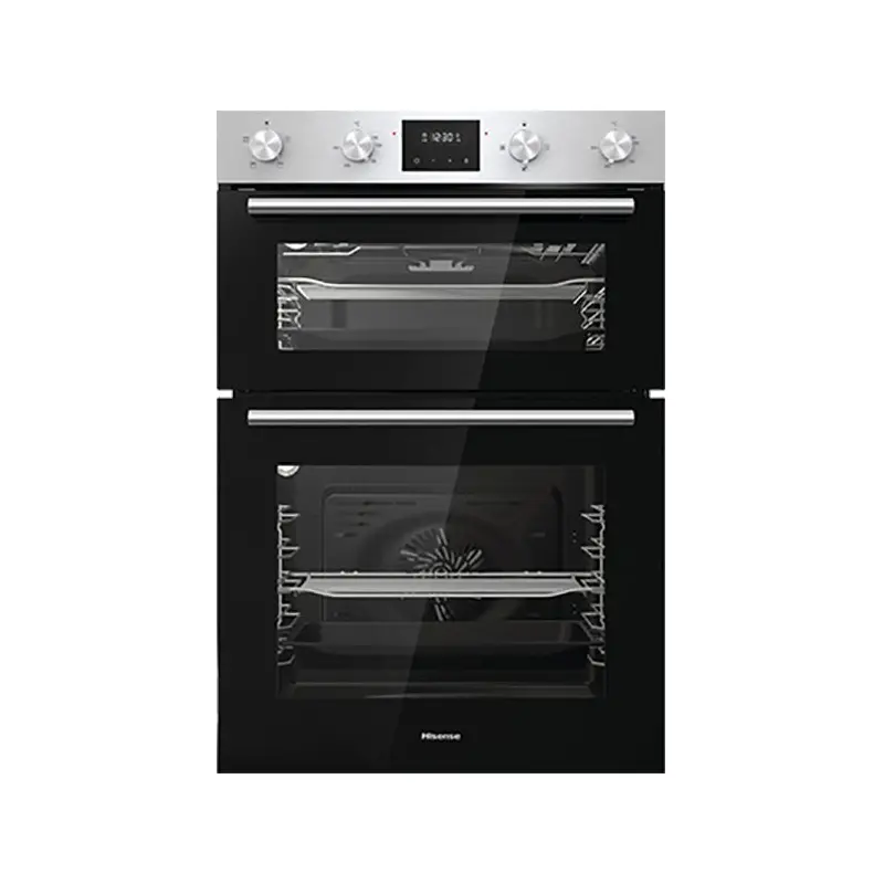 Hisense BID95211XUK - Stainless Steel Built-In Double Oven - 38/72L - A Energy Rated
