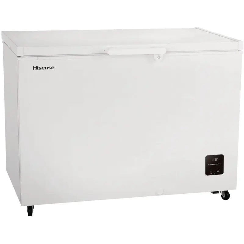 Hisense FC386D4AWLE - White Chest Freezer - 297L - E Rated