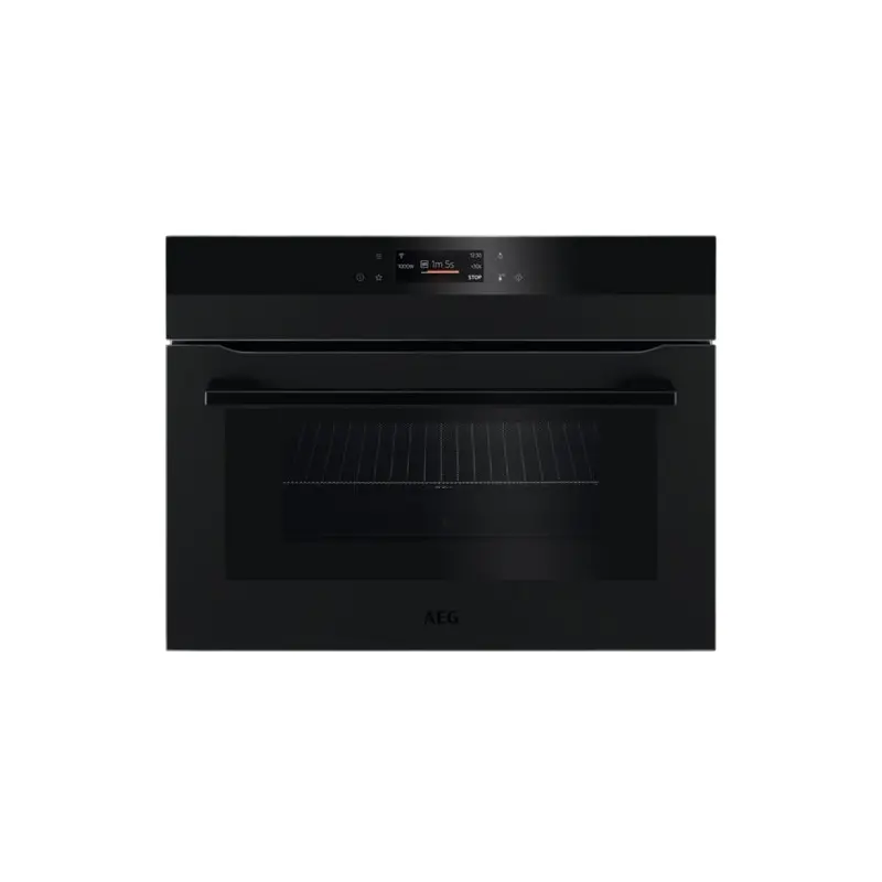 AEG KMK768080T - Black Built-In Combination Microwave - 43L - CombiQuick