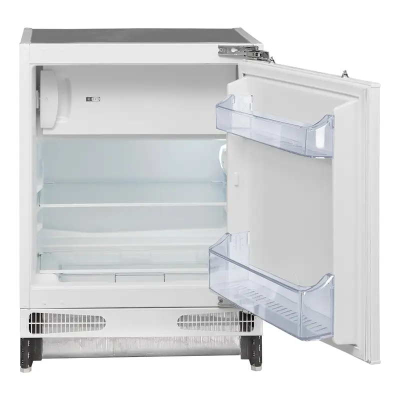 Statesman BIUCIB060 - White 97L Integrated Under Counter Fridge with Icebox - D Energy