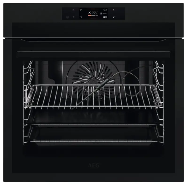 AEG BPE748380T - Black Built in Electric Single Oven - A++ energy