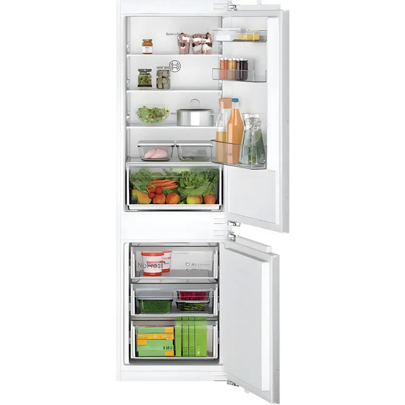 Bosch KIN86NFE0G - Integrated 60/40 Frost Free Fridge Freezer - E energy