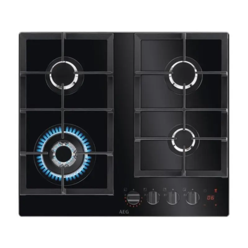 AEG HKB64450NB - 4 Zone Gas Hob