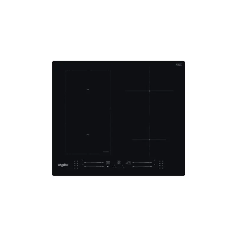 Whirlpool WL S7960 NE - Black 4 Zone Induction Hob