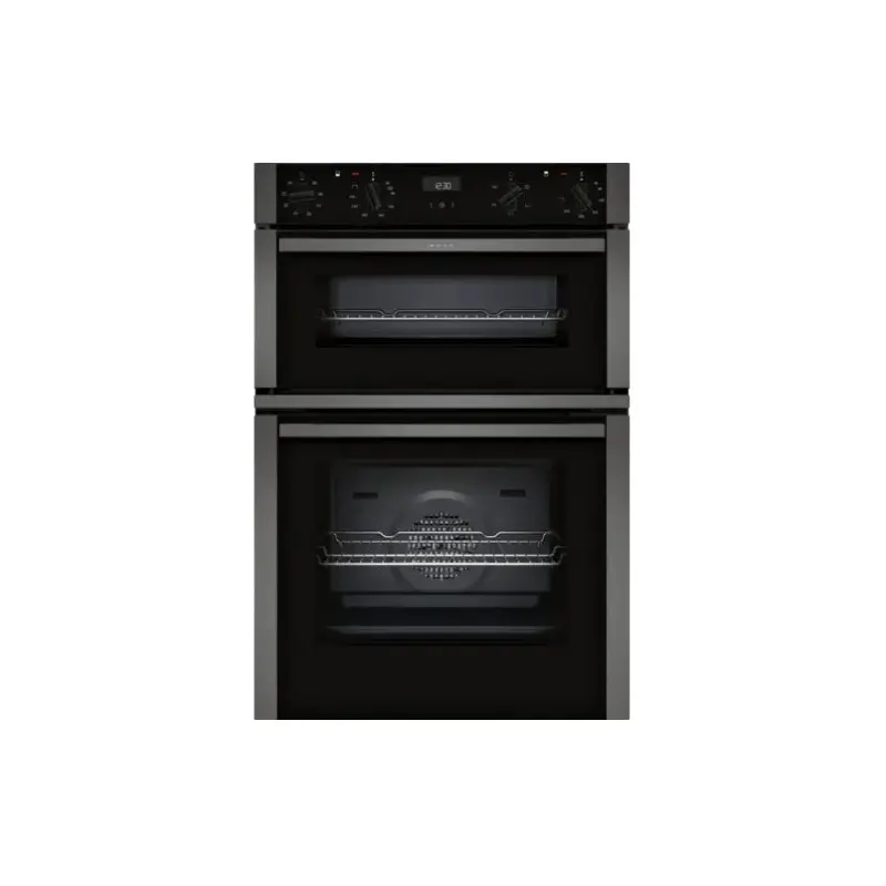 Neff N50 U1ACE2HG0B - Graphite Built in Electric Double Oven - A energy