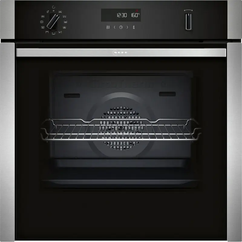 NEFF B6ACH7AN7B - Stainless Steel Single Oven - Built-In Electric - CircoTherm