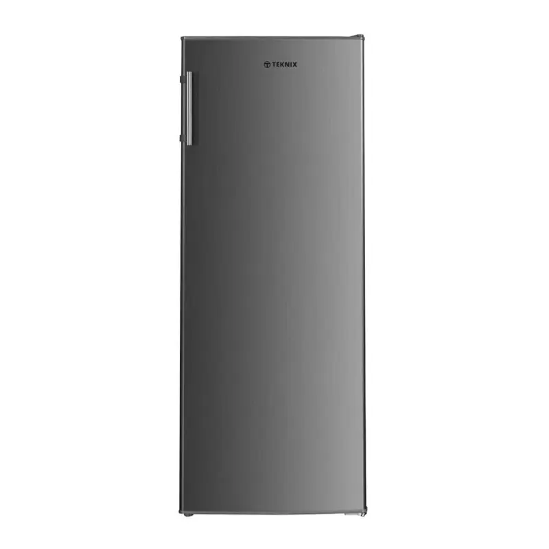 Teknix TL1435X - Silver Freestanding Fridge - F energy