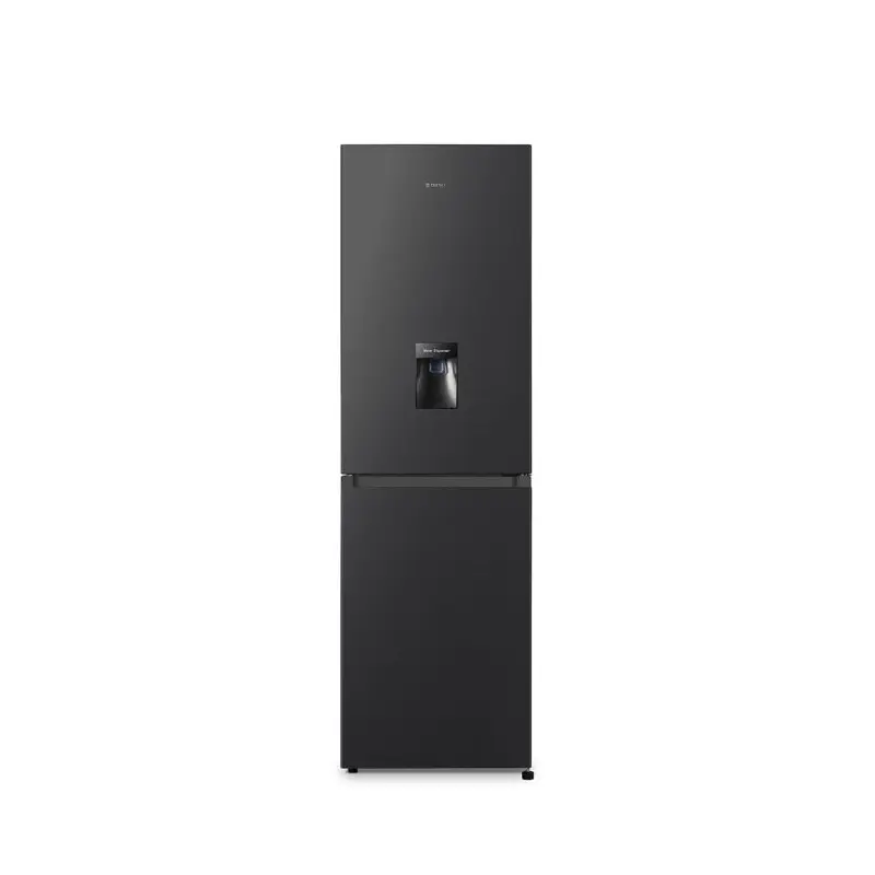 Teknix FFH1825WB - Black Freestanding 50/50 Frost Free Fridge Freezer - F energy