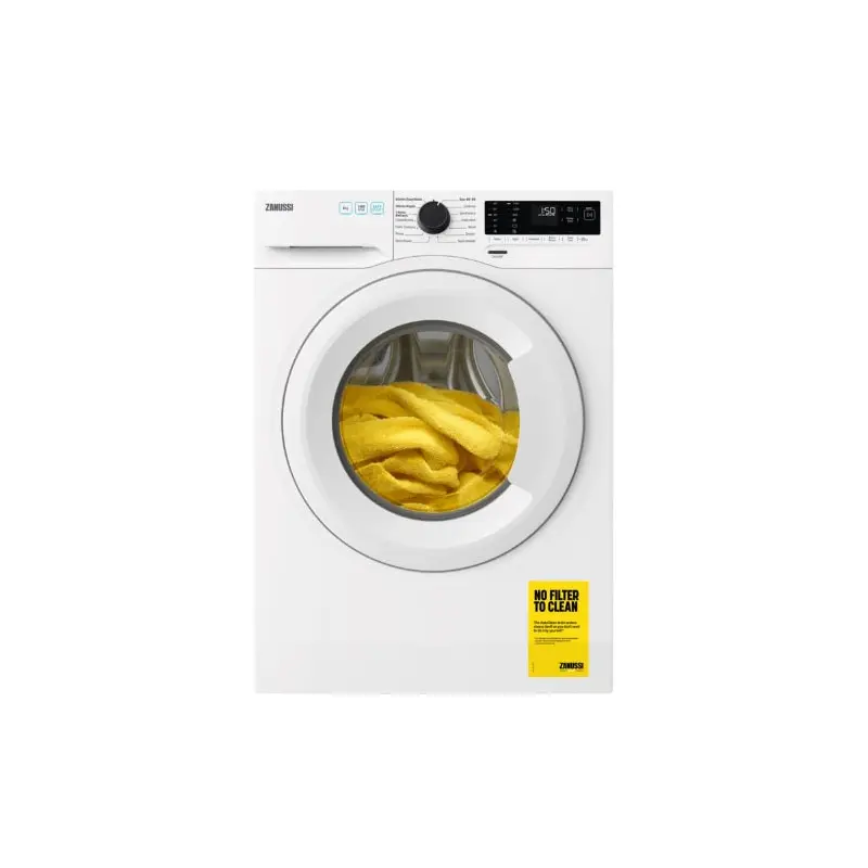 Zanussi ZWF842C3PW - White Freestanding 8KG Washing Machine - 1400 RPM - C energy