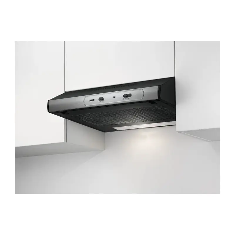 Zanussi ZHT631X - Stainless Steel 60cm Cooker Hood - Integrated - D Energy Rating