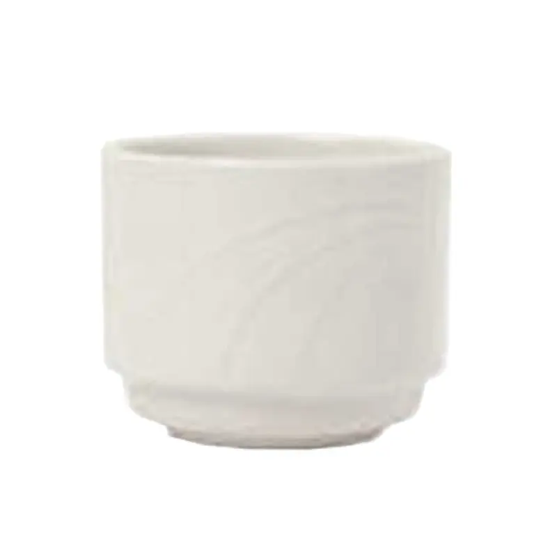 Libbey 905437967 8-1/2 Oz Bouillon Cup Stackable Porcelain White Royal Rideau