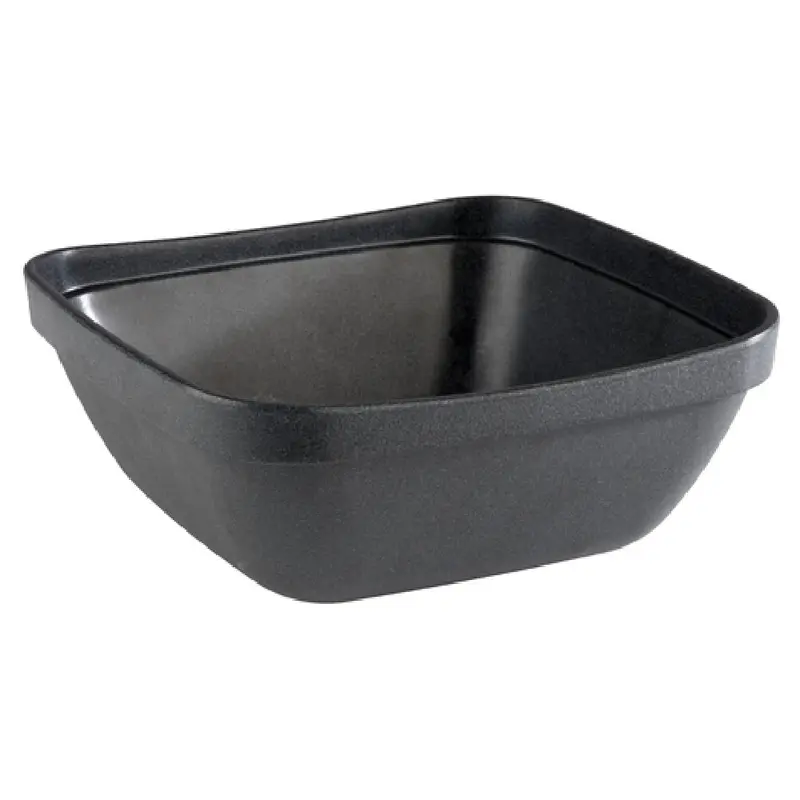 Libbey APS 84883 94-3/4 Oz Square Bowl Dishwasher Safe Melamine Gray