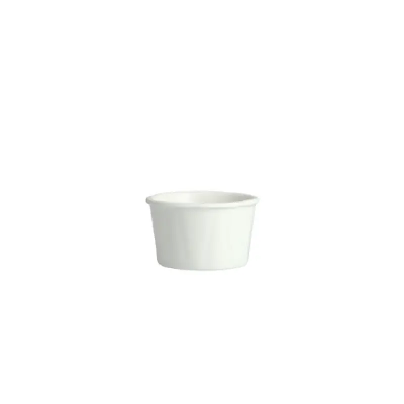 Fortessa DV.MD.CC0033W 3.25 Inch 4 Oz Street Eats Souffle Melamine White