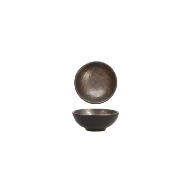 Fortessa D752.309.0000 9cm 3.75 Oz Metallic Bowl with Sophisticated Design