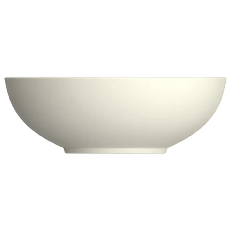 BauscherHepp 696120 37-1/4 Oz Coupe Round Bowl Porcelain Bone White