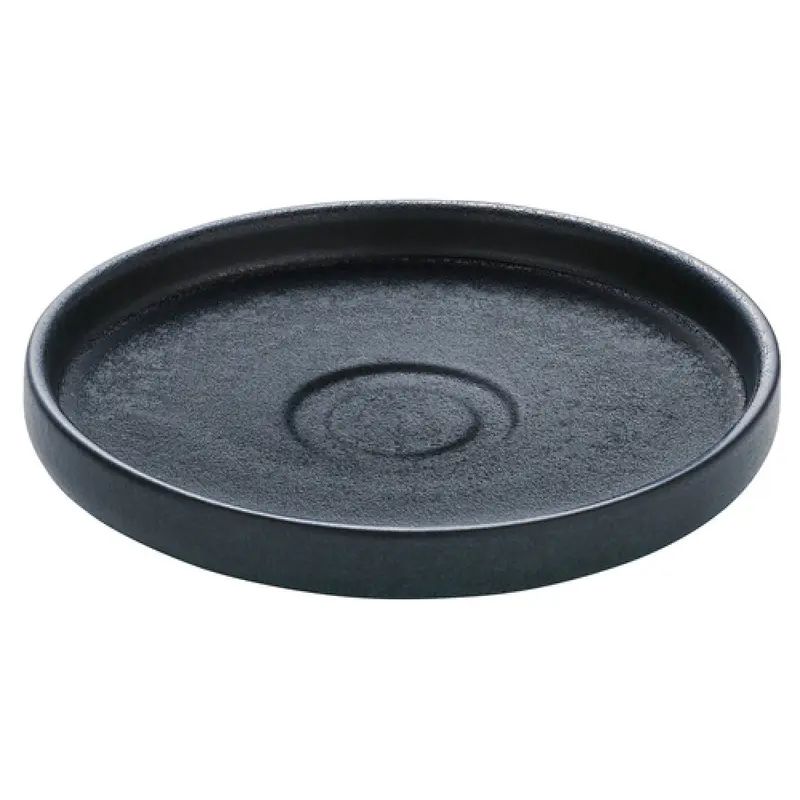 BauscherHepp P016900-021090 5-9/10 Inch Diameter Round Saucer Stoneware Playground Nara