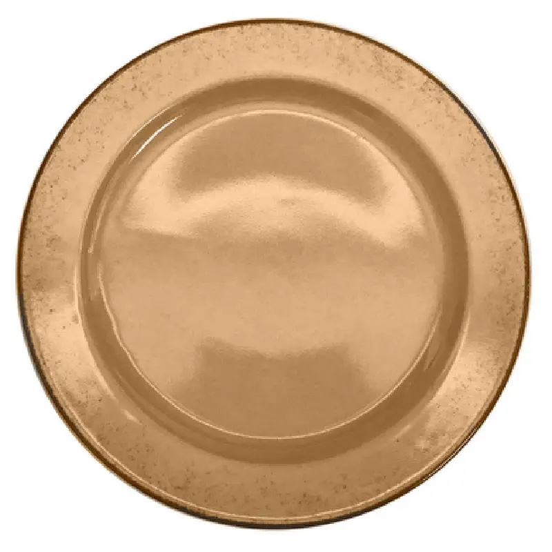 BauscherHepp 110023-700467 9 Inch Plate Flat Rimmed Porcelain with Natural Sand Decor