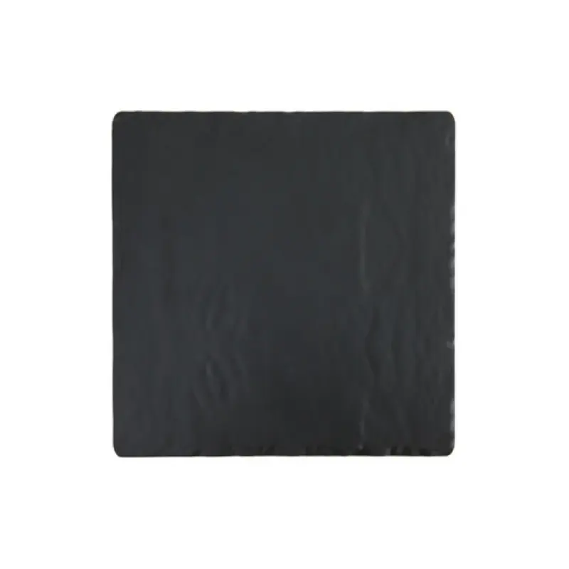 Fortessa DV.MS.101216 16.25 Inch Slate Tapered Tray Black Melamine