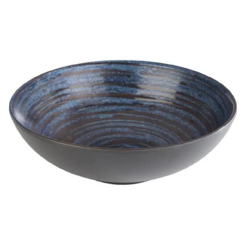 Libbey APS 85029 33 Oz Loops Bowl Round Coupe Melamine Two Tone