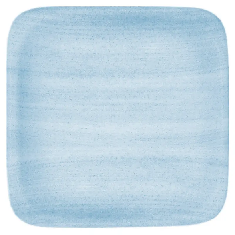 BauscherHepp 111529-820302 8-1/2 Inch Square Plate Porcelain Ceramica Blue Decor
