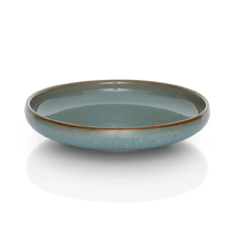BauscherHepp 53.0017.0120 6.3 Inch Diameter Bowl Round Ceramic Lagoon