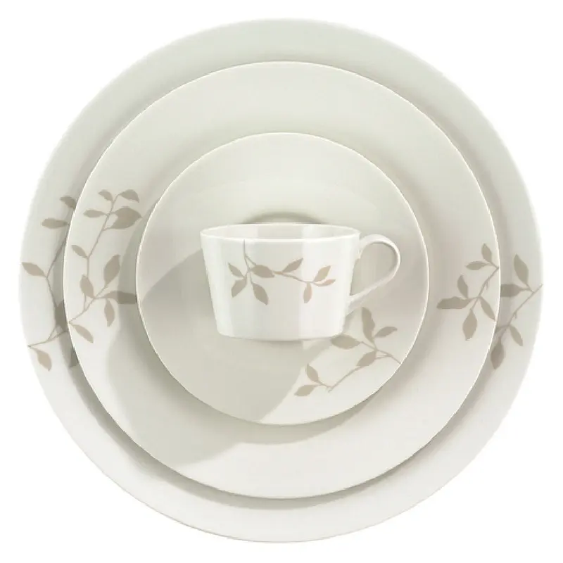 BauscherHepp 690017-328737 6-1/2 Inch Plate Coupe Porcelain Round Classic White