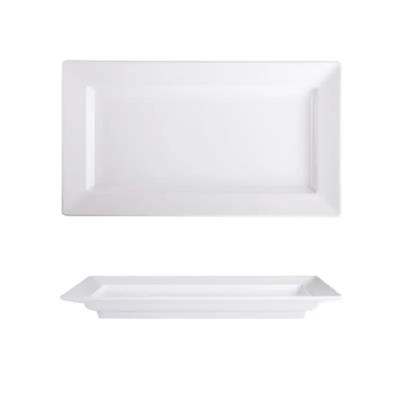 Fortessa DV.MB.100118 17.5 Inch Dishwasher Safe Melamine Tray White