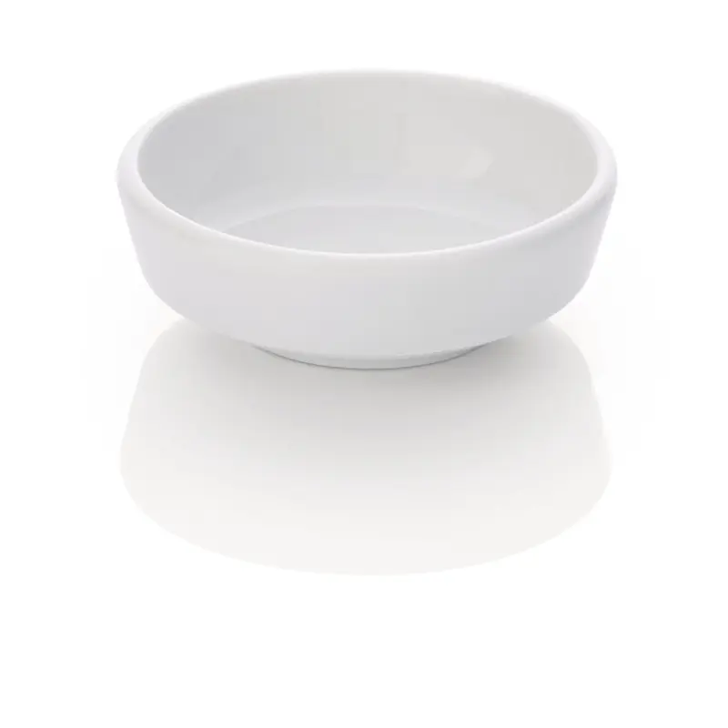 BauscherHepp 52.1020.0108 3.4 Inch Dip Bowl Round Porcelain White