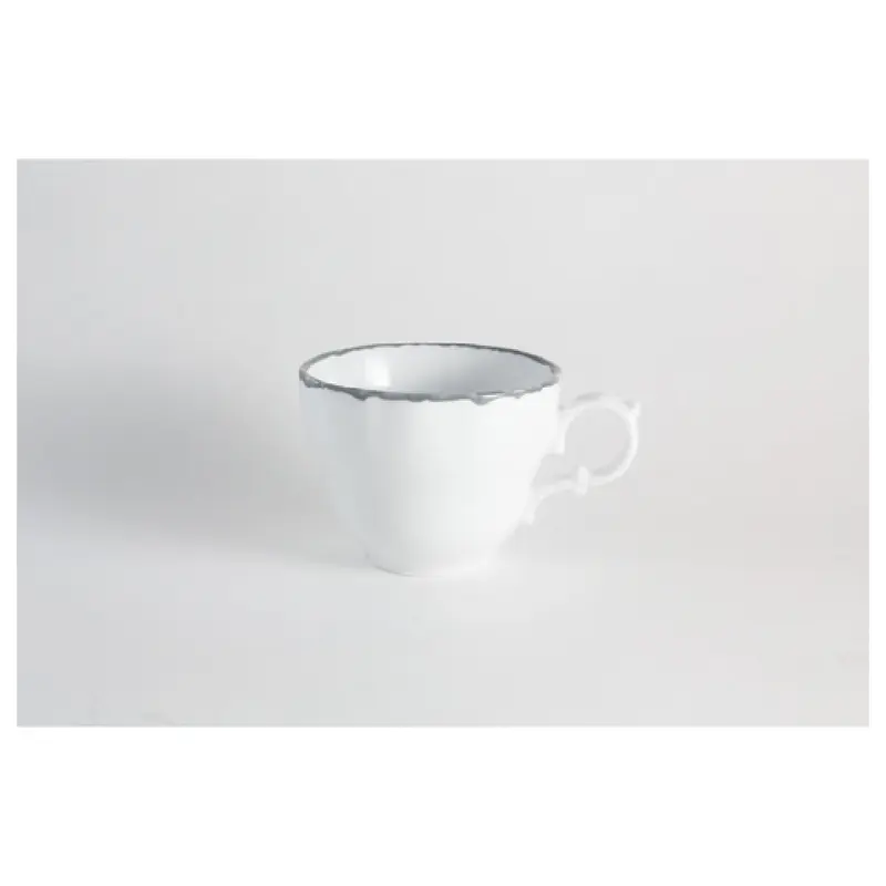 BauscherHepp 455272-380399 Cup 7.1 Oz with handle Porcelain Cosy Cottage Grey