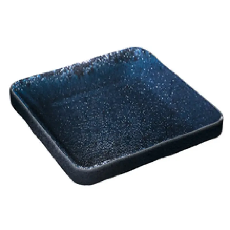 BauscherHepp P013209-021090 2.6 Oz Bowl Square Black Ceramic 3-1/2 Inch