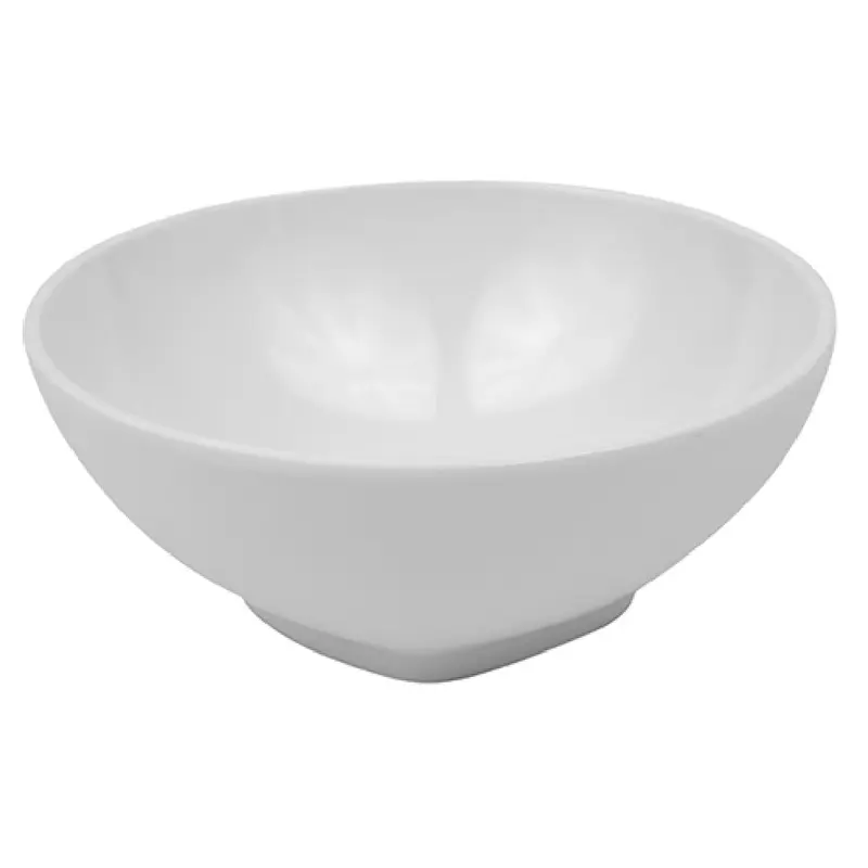 BauscherHepp T5840M 13-1/2 Oz Round Bowl Melamine Dishwasher Safe White