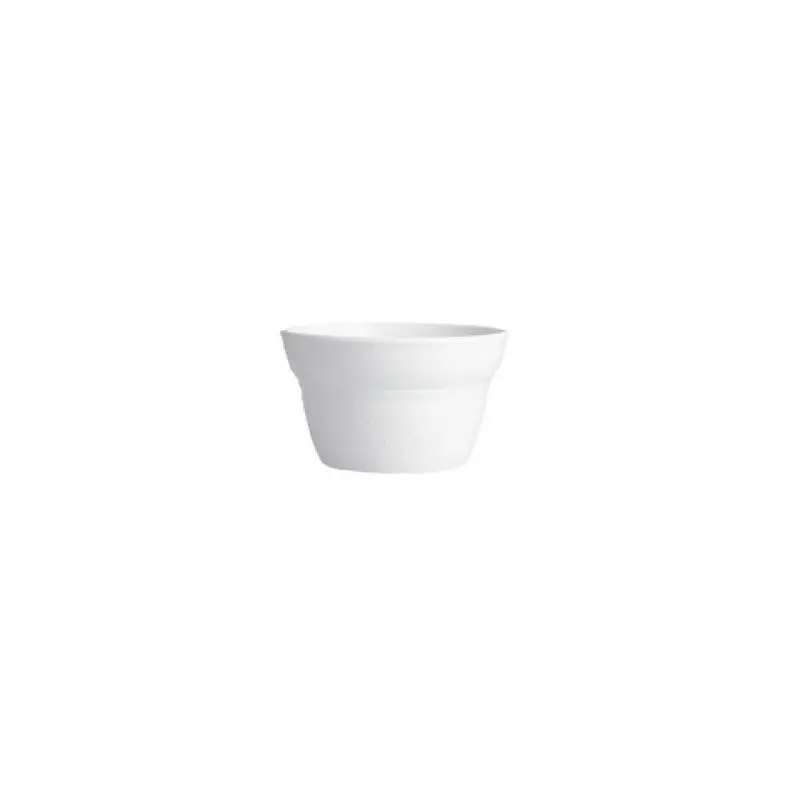 Fortessa DV.MD.KK0039W 4.75 Inch White Waffle Cup Melamine Dishwasher Safe