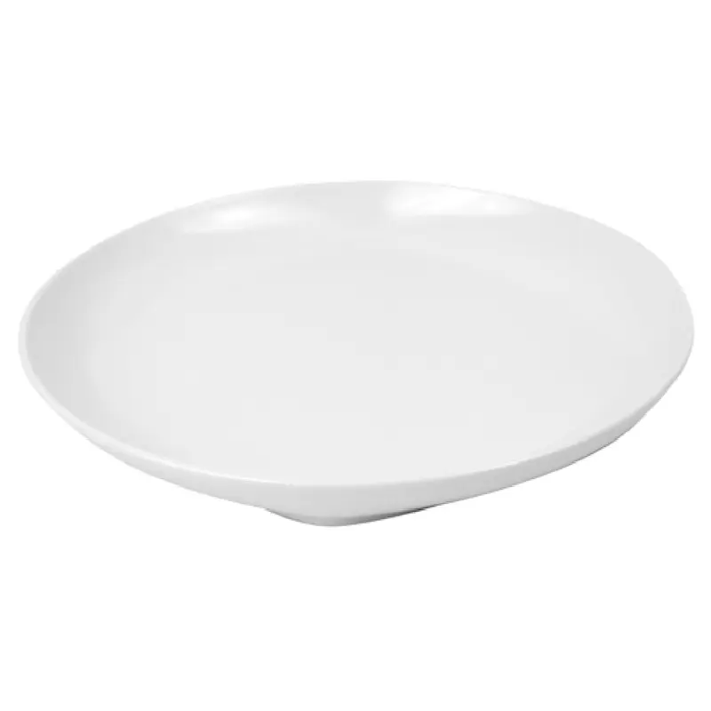 BauscherHepp T5890M 40-3/5 Oz White Matte Melamine Round Bowl - 11 Inch