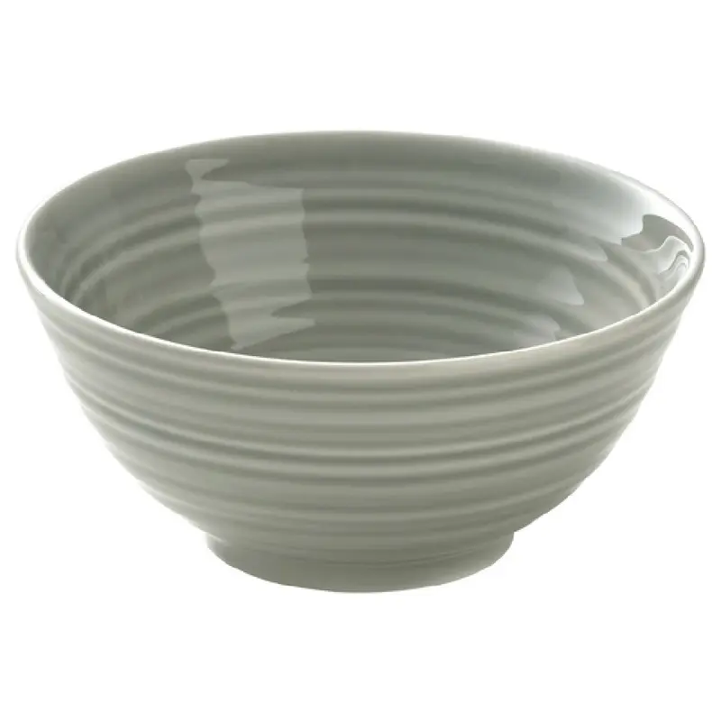 BauscherHepp 635713-A10000 5.1 Inch Diameter Round Bowl Porcelain Gray