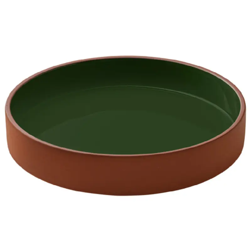 BauscherHepp P063422-121934 33.8 Oz Bowl Round Dishwasher and Oven Safe Ceramic Green