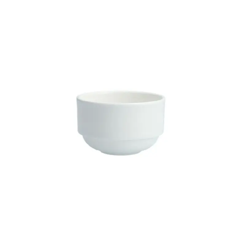 Fortessa 6200.F0000.21 8Oz Bouillon Cup Stackable Dishwasher Safe White