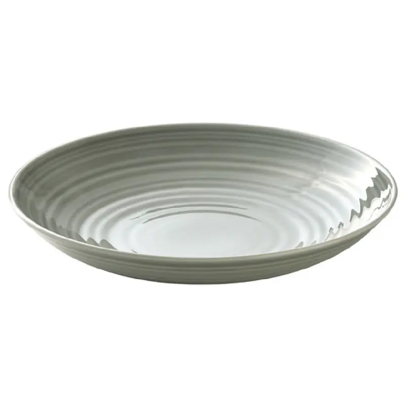 BauscherHepp 631326-A10000 10 Inch Diameter Deep Plate Coupe Porcelain Gray