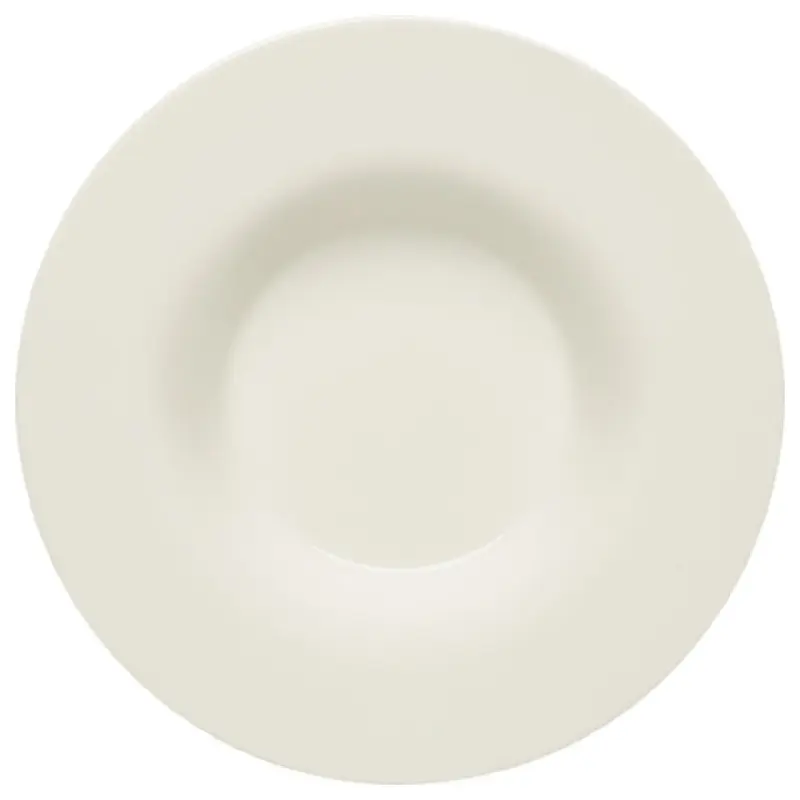 BauscherHepp 690120-328737 Plate 6.8 Oz Round Deep Rim Porcelain 7.8 Inch