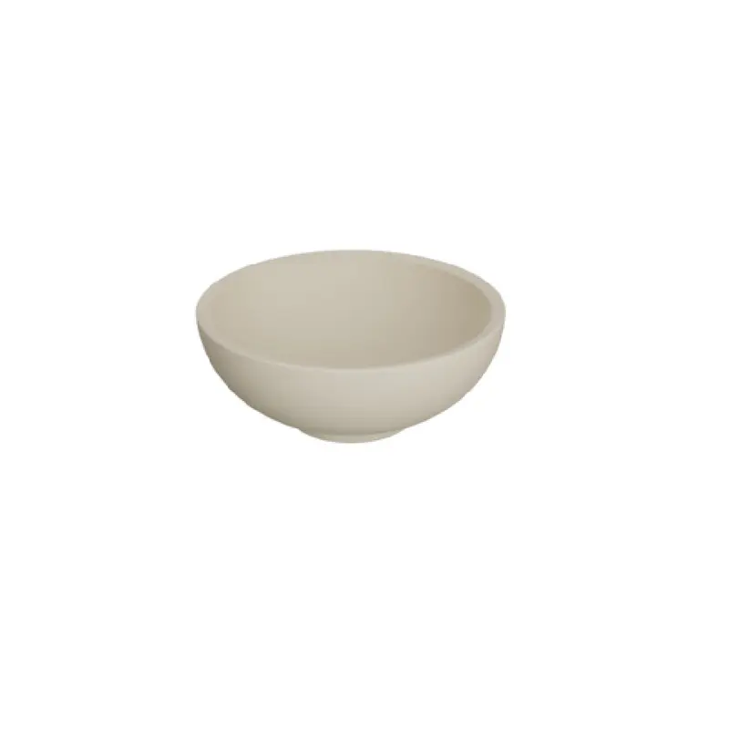 BauscherHepp TCM4727 28.7 Oz Round Dish Melamine Dishwasher Safe Tan