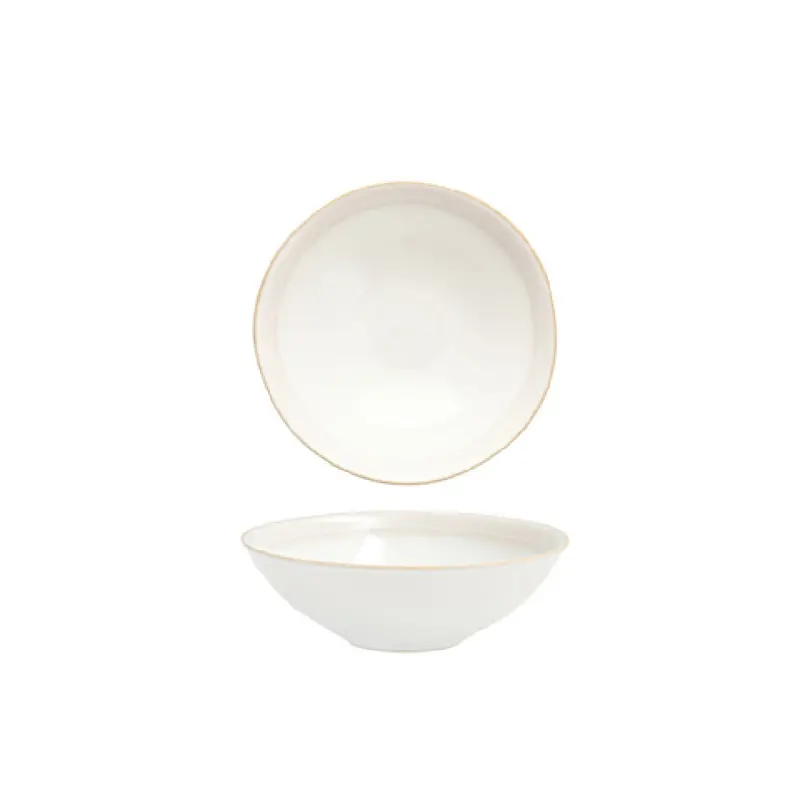 Fortessa 8100.BORDO.IV.05 7.5 Inch Dishwasher Safe Bowl Ceramic Ivory
