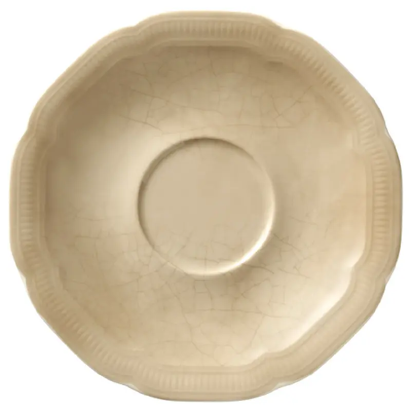 BauscherHepp 536958-426076 5-1/5 Inch Round Saucer Lead Free Porcelain - 36 Packs