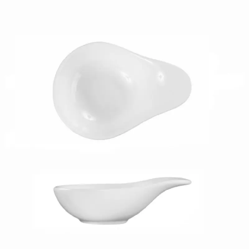 Fortessa ALU-00-012 5.75 Inch Tasting Bowl 5oz Vitrified China White