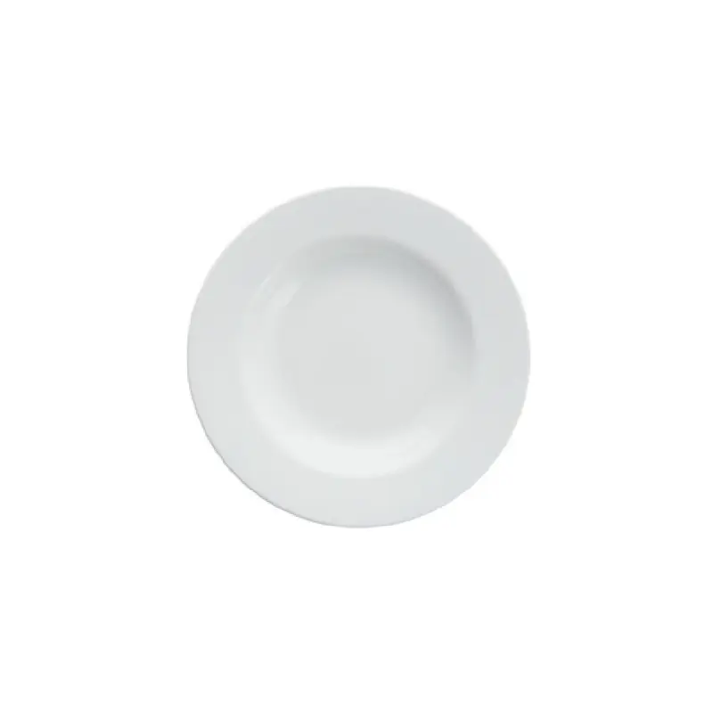 Fortessa TC7600.DV.12 9.25 Inch Soup Bowl Rim Vitrified Bone China White